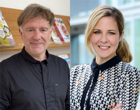Jahreszeiten Verlag: Neue Führungskräfte für Digitalisierung und Transformation - Neu im Jahreszeiten Verlag: Linda Borsay-Fengler und Mario Fritschi - Fotos: Jahreszeiten Verlag